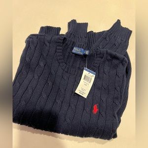 Ralph lauren hunter navy sweater